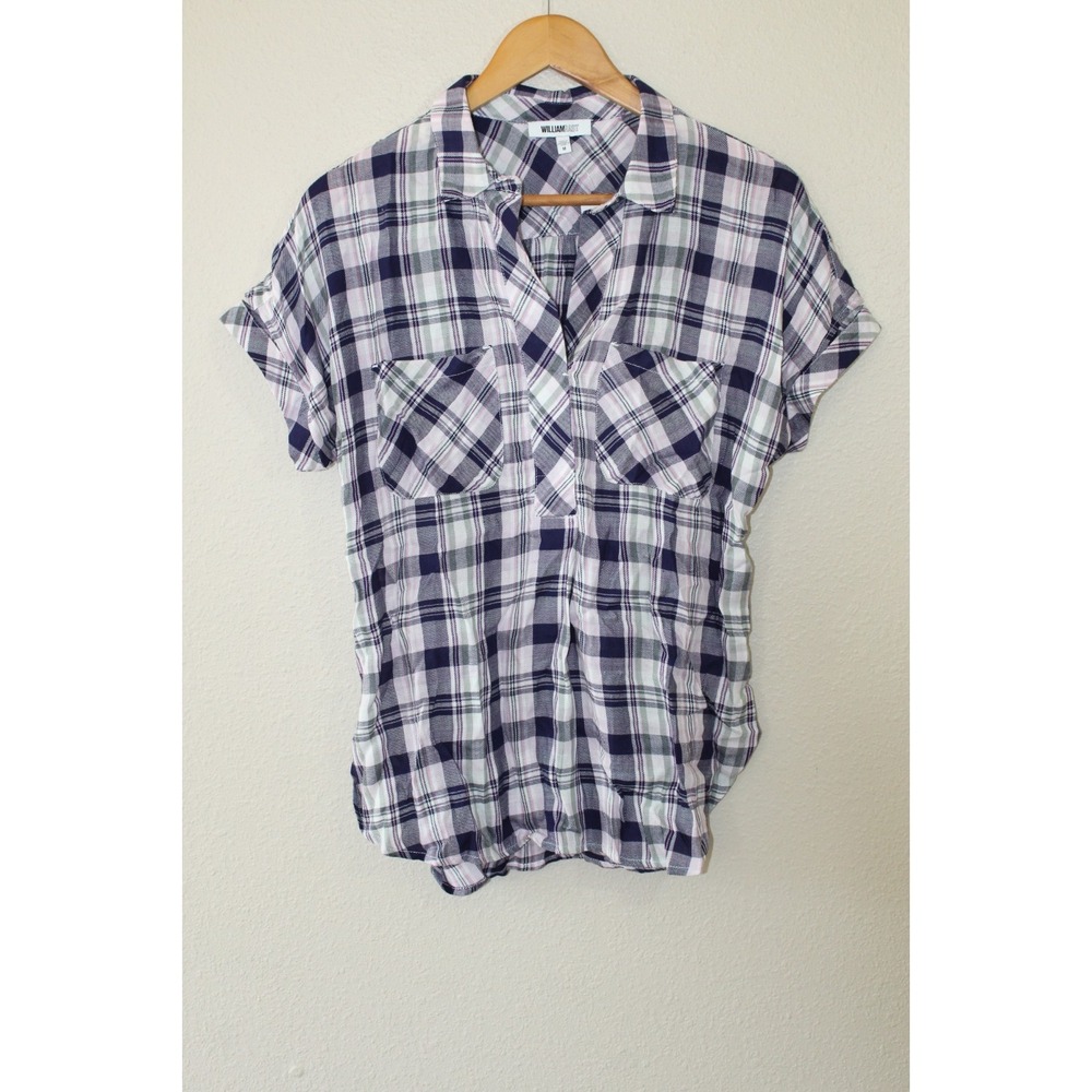 William Rast Womens Multicolor Plaid Lydia M NWT